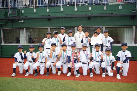 第47回市川市少年野球連盟春季大会閉会式